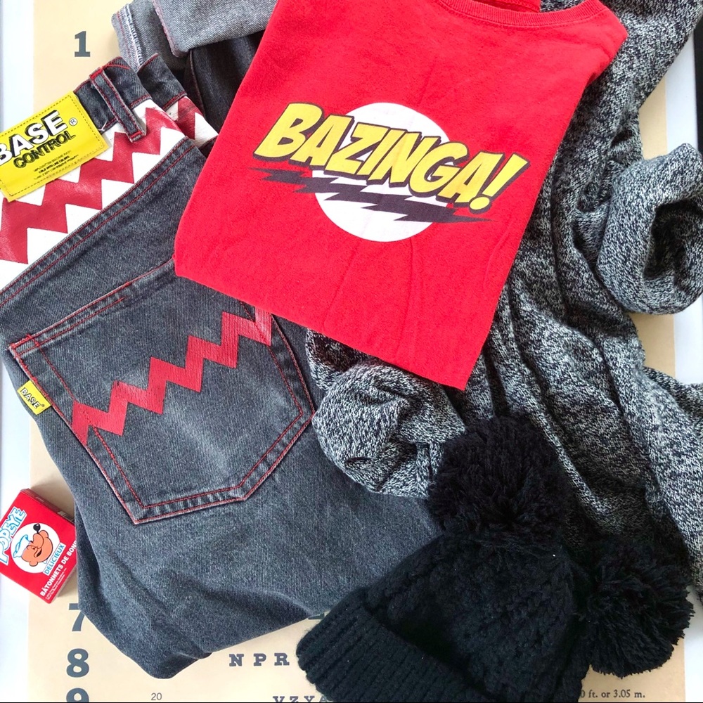VINTAGE BABY TEE BAZINGA GRAPHIC - Picture 4 of 4